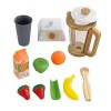 KidKraft Ensemble Blender Smoothie Pastel en Bois, Accessoire Cuisine Enfant, Kit de Ustensile Cuisine Électroménager, Access