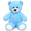 SNOWOLF Ours en Peluche Ours en Peluche Cuddly Bear Ours en Peluche avec Bouton Yeux Doux Mignon Ours poupée Enfant Jouet gar