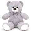 SNOWOLF Ours en Peluche Ours en Peluche Cuddly Bear Ours en Peluche avec Bouton Yeux Doux Mignon Ours poupée Enfant Jouet gar