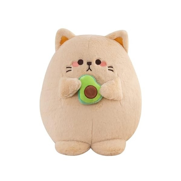 Firecos Peluche de Chat Kawaii Animal en Peluche Jouet Doux Chaton Mignon et Câlin pour Carnaval Pâques Cadeaux danniversair