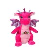GIPSY Toys - Dragon sonore 20 cm Rose - Peluche pour Enfant - 071614