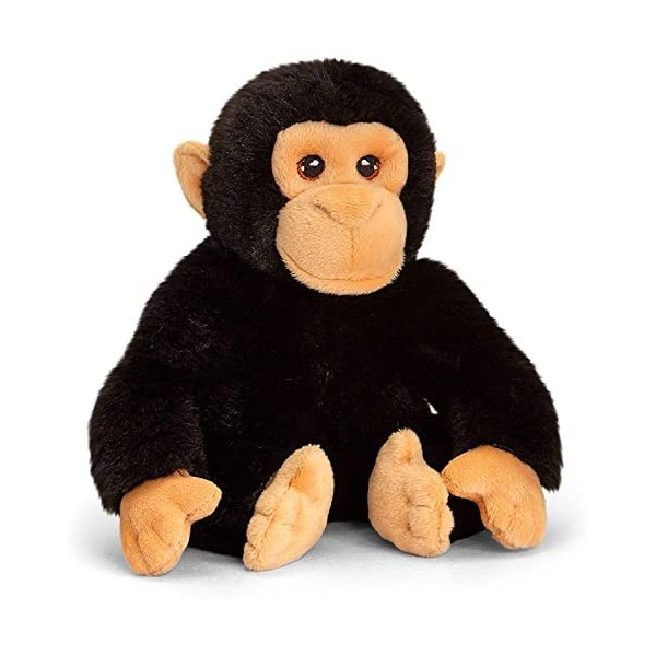 Deluxe Paws Jouets écologiques en Peluche 100% recyclées Chimp 