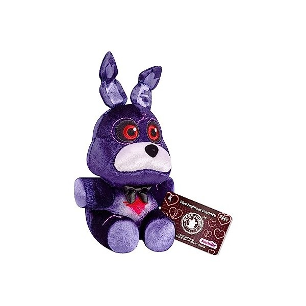 Funko Plush: Five Nights at Freddys FNAF - Blkheart Bonnie The Rabbit - CL 7" - Peluche à Collectionner - Idée de Cadeau 