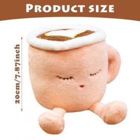 SWZY Peluche Tasse de Café, Stuffed Animaux Tasses à Café, Jouets en Peluche Créatif Peluche Café, Oreillers en Peluche Doux 