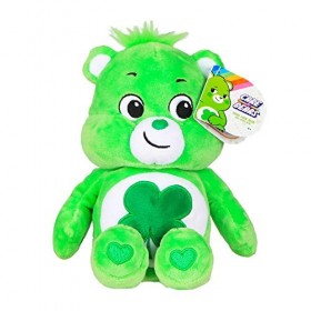 Care Bears 22045 9 inch Bean Plush Good Luck Bear, Collectable Cute Plush Toy, Cuddly Toys for Children, Soft Toys for Girls 