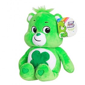 Care Bears 22045 9 inch Bean Plush Good Luck Bear, Collectable Cute Plush Toy, Cuddly Toys for Children, Soft Toys for Girls 
