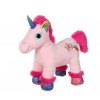 Gipsy Toys - Peluche Licorne sonore Lica Bella 22 cm Blanche et Rose - Peluche Lavable pour Enfants - Boitier Piles Amovible 