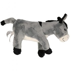 Cornelissen Âne en peluche - Gris - 20&nbsp;cm