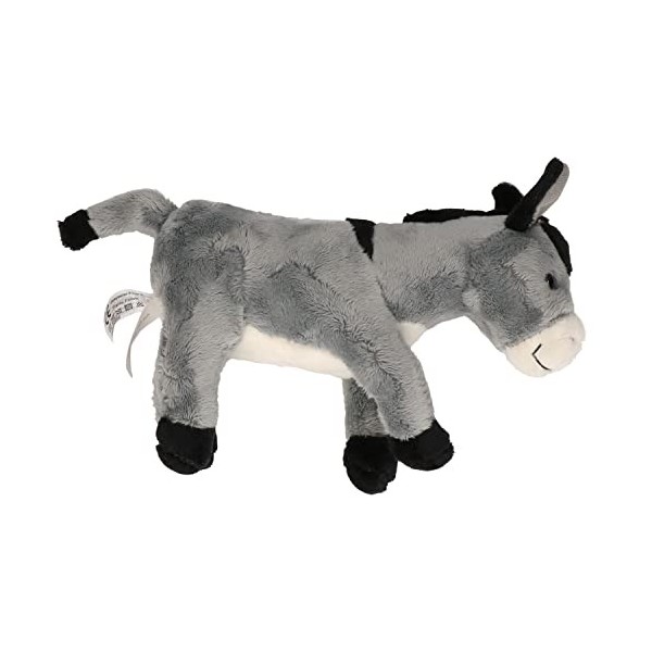 Cornelissen Âne en peluche - Gris - 20 cm