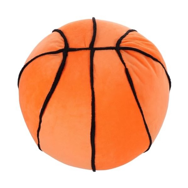 Cabilock en Peluche Basket-Ball Oreiller Moelleux en Peluche Basket-Ball en Peluche Jouet Doux Balle De Sport en Peluche Se B