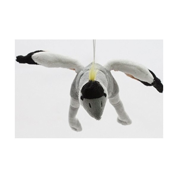 Kronenkranich Peluche Oiseau sauvage Grue Héron volant 27 cm