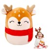 Cerf Elk Peluche Kawaii Coussin Maison Décoration Peluche Jouet pour Enfants Filles Garçons