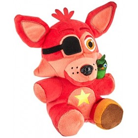 Funko Plush: Five Nights at Freddys FNAF Pizza Sim: Rockstar Foxy - FNAF Pizza Simulator- Peluche à Collectionner - Idée d