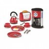 Casdon Morphy Richards Kitchen Set , Toy Kitchen Appliances For Children Aged 3+ , Includes Toaster, Coffee Maker, Kettle & M