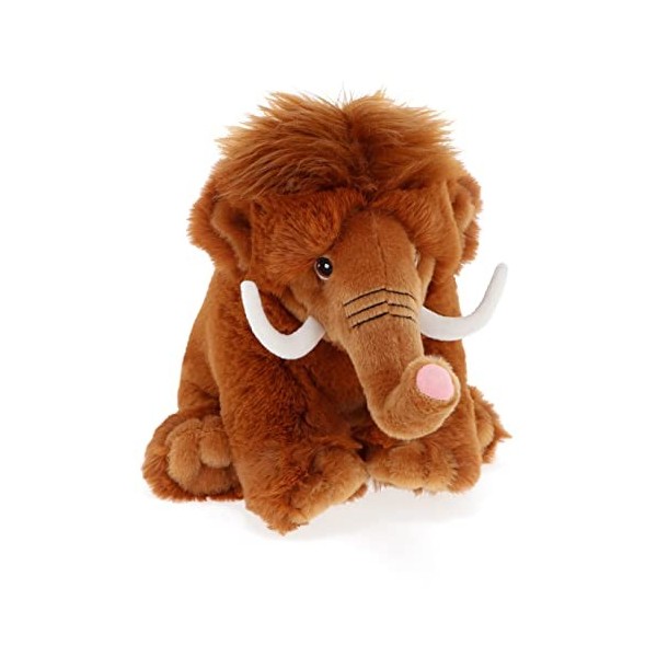 Keel Toys KEELECO - Peluche 100% recyclée - Jouet écologique pour Enfant - Peluche Mamouth 20cm - SE2274