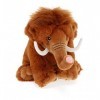 Keel Toys KEELECO - Peluche 100% recyclée - Jouet écologique pour Enfant - Peluche Mamouth 20cm - SE2274