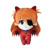 Jiumaocleu Figurine Ayanami Rei en peluche douce - 20 cm de long - Style cheveux longs - Pour garçons et filles