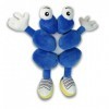 UH Kids- Peluche New Holland Mascotte Basil, UHK1138, Bleu