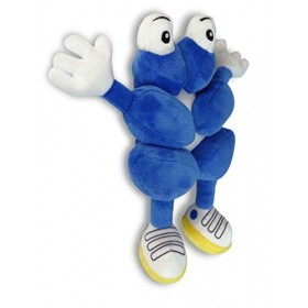 UH Kids- Peluche New Holland Mascotte Basil, UHK1138, Bleu