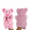 Toyvian Faire Semblant De Peluche Fournitures Imaginatives Jouet Animal Rôle Parent en Peluche Jeu De Cochon Enfants Cochon M