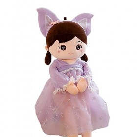 ISAKEN Poupée de Chiffon Fille Mignonne Jouet en Peluche Bébé Douce Poupée JouetOrnement Maison Mignon Conte de fées Princess