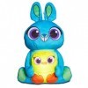 Worlds Apart- Toy Story Ami Nuit Peluche Lumineuse GoGlow 4 Ducky et Bunny, 258TYY, Bleu/Yellow