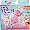 Bandai - Pretty Pixels - Krazy Pixels - Fabrique à gommes - Set de démarrage - Thème fruits - Loisirs créatifs - 38524