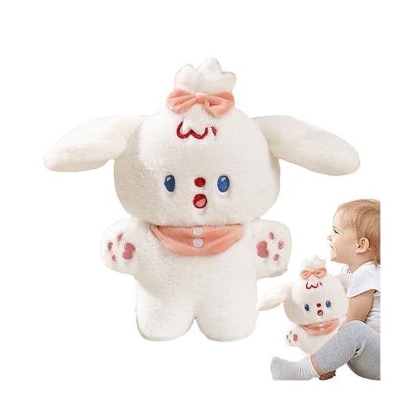 FANSWAN Porte-clés En Forme De Chien En Peluche Avec Pendentif En Forme D'animal De Dessin Animé, Porte-clés Tendance, Accessoires De Bijoux Pour Sacs à Dos Et Téléphones, Little Bear Milk Dog