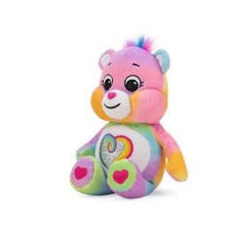 Care Bears Basic Fun 22489 Togetherness Bear, Glitter Bean Plush, 22 cm Collectable Cute Plush Toy, Soft Toys & Cuddly Toys f