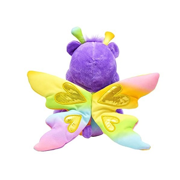 Care Bears | Ours en Peluche Papillon partagé de 22 cm | Peluche Mignonne à Collectionner en Forme de Papillon pour garçons e