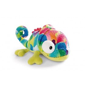 NICI- Caméléon couché en Peluche Candymon 18cm Green, 48955, Multicolore
