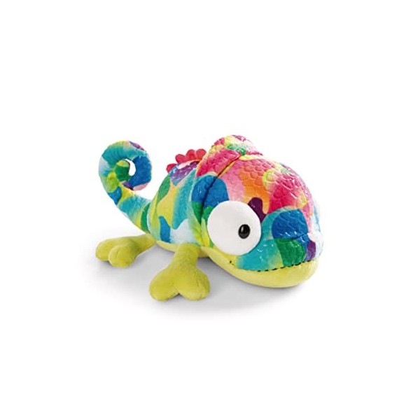 NICI- Caméléon couché en Peluche Candymon 18cm Green, 48955, Multicolore