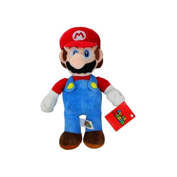 Whitehouse Leisure Super Mario Peluche Super douce de qualité cadeau Mario 36 cm