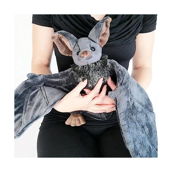 cypreason Jouet en Peluche Chauve-Souris - Poupée Chauve-Souris en Peluche 13 Pouces,Poupée Animale doreiller en Peluche Dou