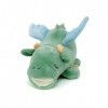 Nemu Nemu Animals 6202735 Peluche Dragon Drago, Extra Douce et Douillette, conçue au Japon, Coussin Douillet, Taille S, 17 cm