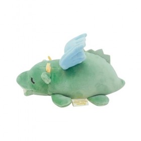 Nemu Nemu Animals 6202735 Peluche Dragon Drago, Extra Douce et Douillette, conçue au Japon, Coussin Douillet, Taille S, 17 cm