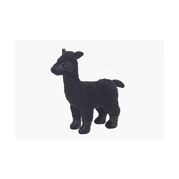 Cornelißen Peluche Alpaga 21 cm Noir Peluche Lama