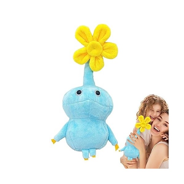 Geteawily Jouet en Peluche Pikmins | Peluche Pikmins | Pikmins Plushies Doll Toy | Poupée en Peluche Pikmins Mignonne | Doux 