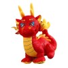 PRETYZOOM Jouet De Dragon en Peluche Oreiller Dragon Chinois Poupée en Peluche Dragon Chinois Animal en Peluche Dragon Penden