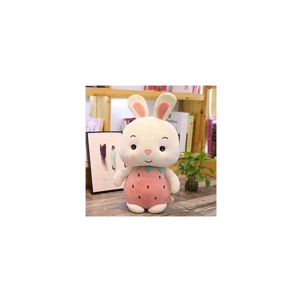 23cm-50cm Fruits Lapin Cochon Poupée en Peluche Doux Lapins Cochons Tête Fraise Ananas en Peluche Jouet Squishy Réconfortant 