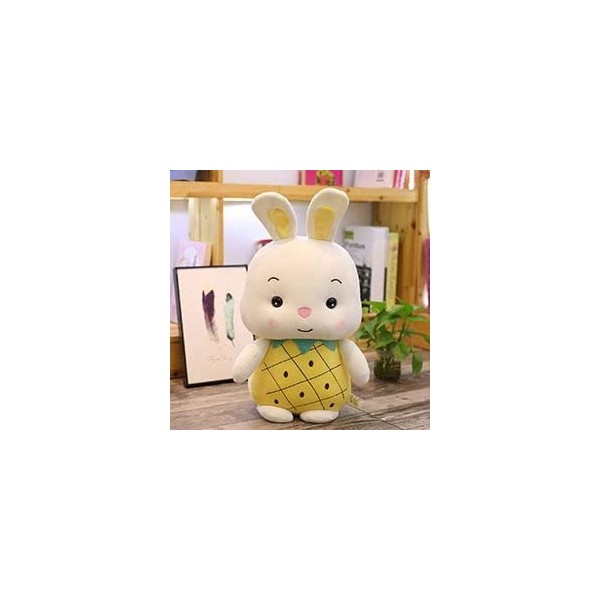 23cm-50cm Fruits Lapin Cochon Poupée en Peluche Doux Lapins Cochons Tête Fraise Ananas en Peluche Jouet Squishy Réconfortant 