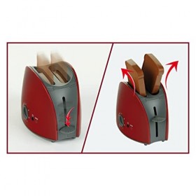 Theo Klein 9578 Grille-Pain Bosch Fonction Mécanique 2 Tranches de Pain Factices Incluses Dimensions&nbsp;: 15 cm X 12 cm X 105 cm