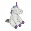 Wild Republic Foilkins Licorne, Animal en Peluche, Peluche 30 cm, Cadeau pour Enfants, Jouet en Peluche, Peluche Enfant avec 