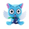 Zhongkaihua Fairy Tail - Peluche de chat de dessin animé animé - Peluche mignonne et douce - 20 cm - Cadeau périphérique à co