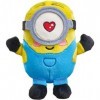 Schmidt Spiele 42729 Minions Stuart amoureux Peluche Multicolore 15 cm