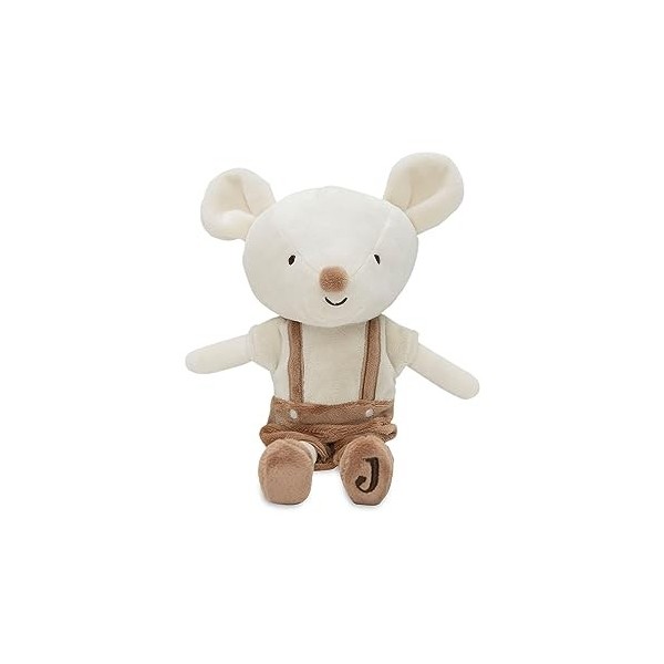 Jollein 037-001-67074 Doudou souris Bowie Beige 32 cm 