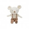 Jollein 037-001-67074 Doudou souris Bowie Beige 32 cm 