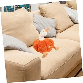 ERINGOGO Poupée De Canard Jouets Peluche Doie Citrouille en Peluche Ornement De Citrouille Dhalloween Jouet en Peluche Canard