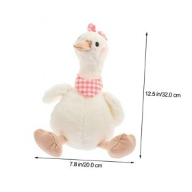 Vaguelly Grande Poupée doie Blanche Jouet doie À Oreiller De Taille Oreiller Animal Oreiller De Confort Oreiller De Corps A