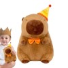 PEKMAR Jouet en Peluche Capybara,Peluche en Peluche Capybara Design - Peluches Capybara Confortables, poupées en Forme danim